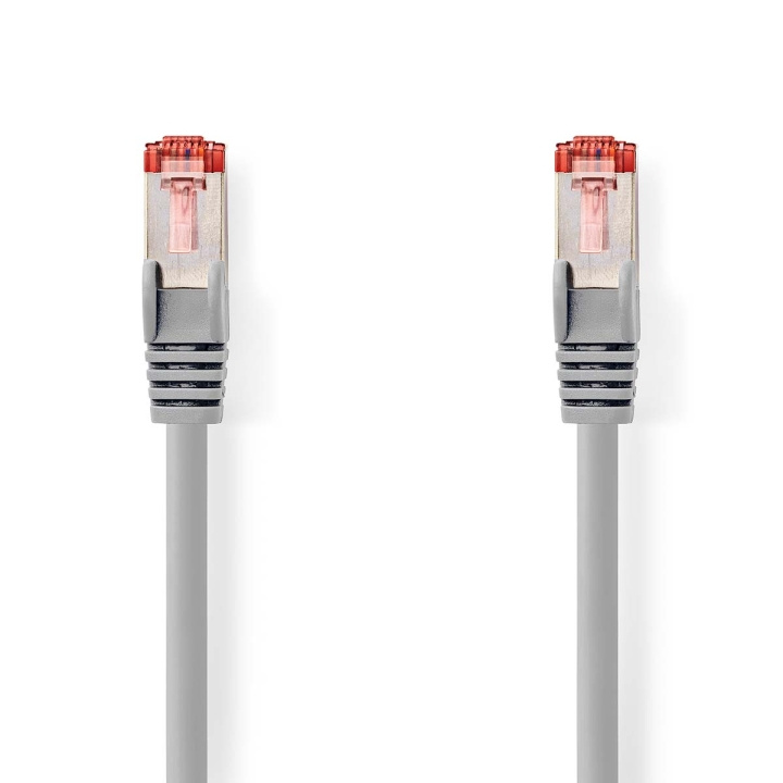 Kat 6 kabel | RJ45 Han | RJ45 Han | S/FTP | 0.25 m | Runde | LSZH | Grå | Konvolut i gruppen COMPUTERTILBEHØR / Kabler og adaptere / Netværkskabler / Cat6 hos TP E-commerce Nordic AB (C07196)