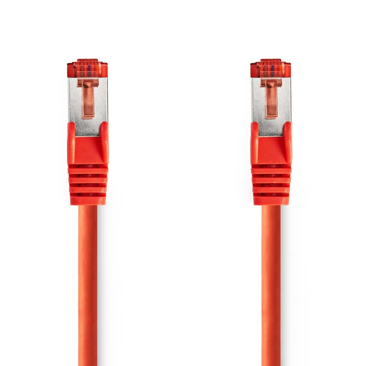 Kat 6 kabel | RJ45 Han | RJ45 Han | S/FTP | 0.15 m | Runde | LSZH | Rød | Plastikpose i gruppen COMPUTERTILBEHØR / Kabler og adaptere / Netværkskabler / Cat6 hos TP E-commerce Nordic AB (C07261)