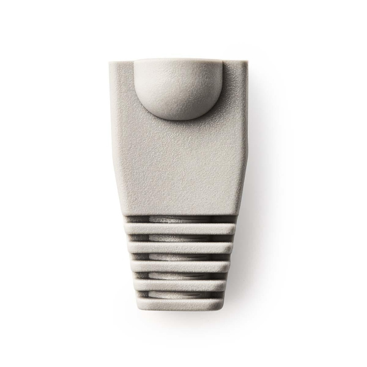 Nedis Trækaflastningskappe | RJ45 | PVC | Grå | Konvolut | 10 stk i gruppen COMPUTERTILBEHØR / Kabler og adaptere / Netværkskabler / Adaptere og samlemuffer hos TP E-commerce Nordic AB (C07341)