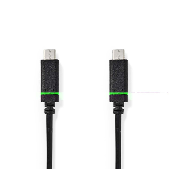 USB-kabel | USB 3.2 Gen 1 | USB-C™ Han | USB-C™ Han | 60 W | 4K@60Hz | 5 Gbps | Nikkelplateret | 1.00 m | Runde | PVC | Sort | Konvolut i gruppen COMPUTERTILBEHØR / Kabler og adaptere / USB / USB-C hos TP E-commerce Nordic AB (C07377)