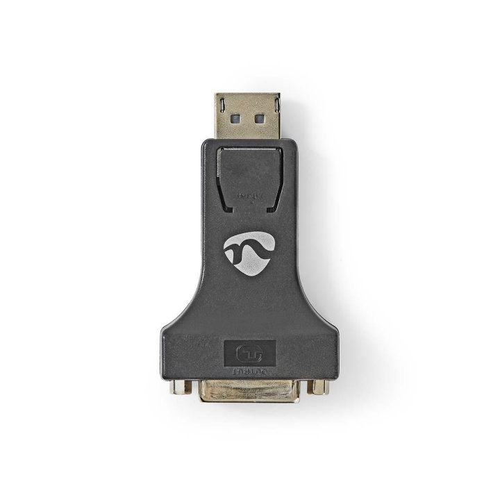 Nedis DisplayPort adapter | DisplayPort Han | DVI-I 24+5-Pins Hun | 1080p | Nikkelplateret | Lige | Runde | ABS | ABS | Sort | Blister i gruppen COMPUTERTILBEHØR / Kabler og adaptere / DisplayPort / Adaptere hos TP E-commerce Nordic AB (C07441)