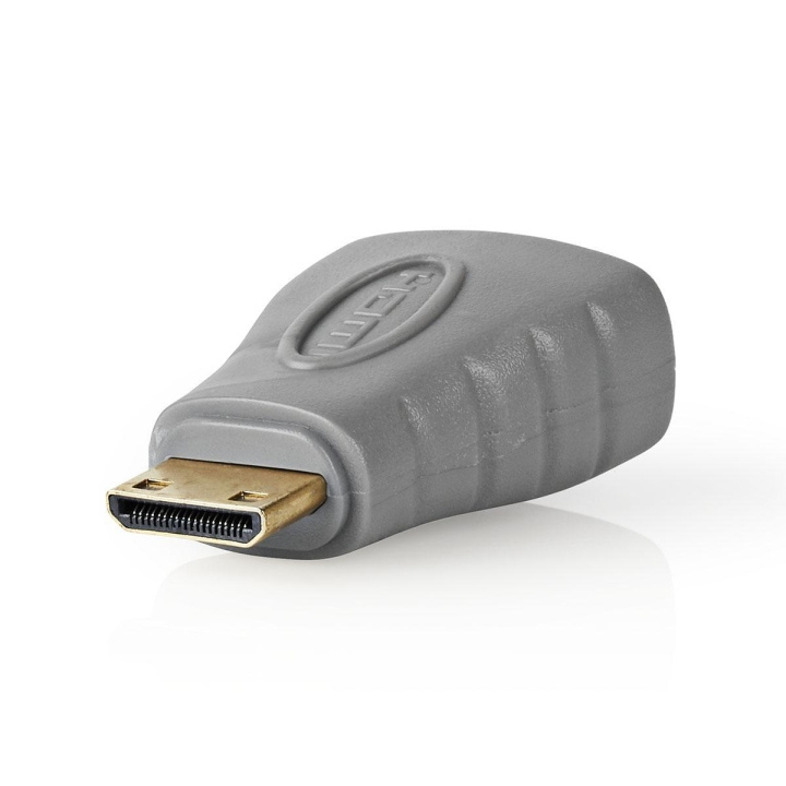 Bandridge HDMI-adapter | HDMI Mini-stik - HDMI-hunstik | Grå i gruppen HJEMMEELEKTRONIK / Kabler og adaptere / HDMI / Adaptere hos TP E-commerce Nordic AB (C07636)