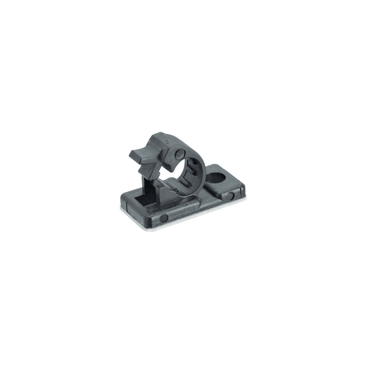 RND Cable Cable Clamp | 7.5 mm | Self Adhesive | Polyamide 6.6 | 100pcs i gruppen HJEMMEELEKTRONIK / Kabler og adaptere / Kabelhåndtering hos TP E-commerce Nordic AB (C07744)