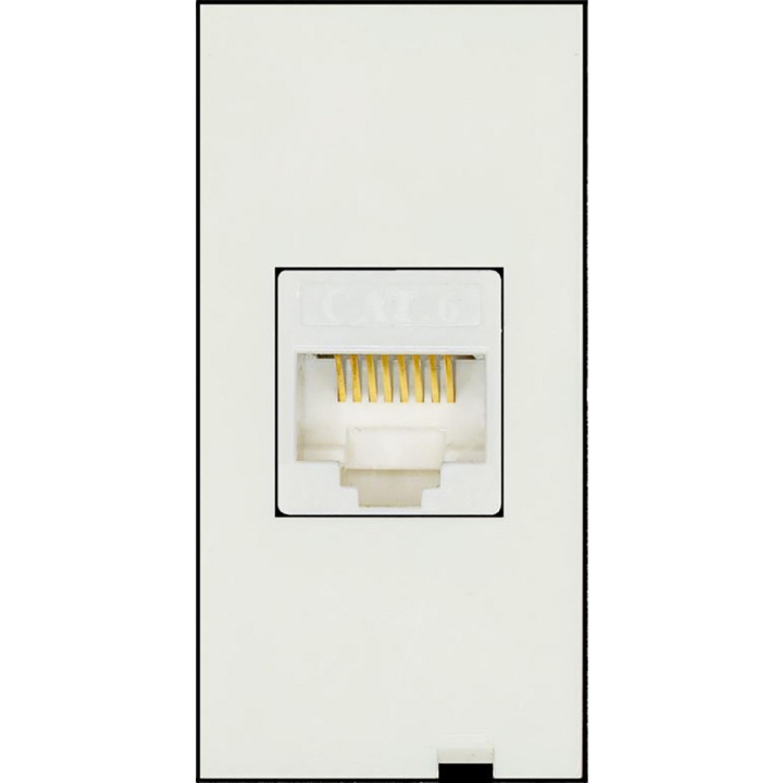 Stik RJ45 RJ45 Hun i gruppen COMPUTERTILBEHØR / Kabler og adaptere / Netværkskabler / Vægudtag hos TP E-commerce Nordic AB (C07757)