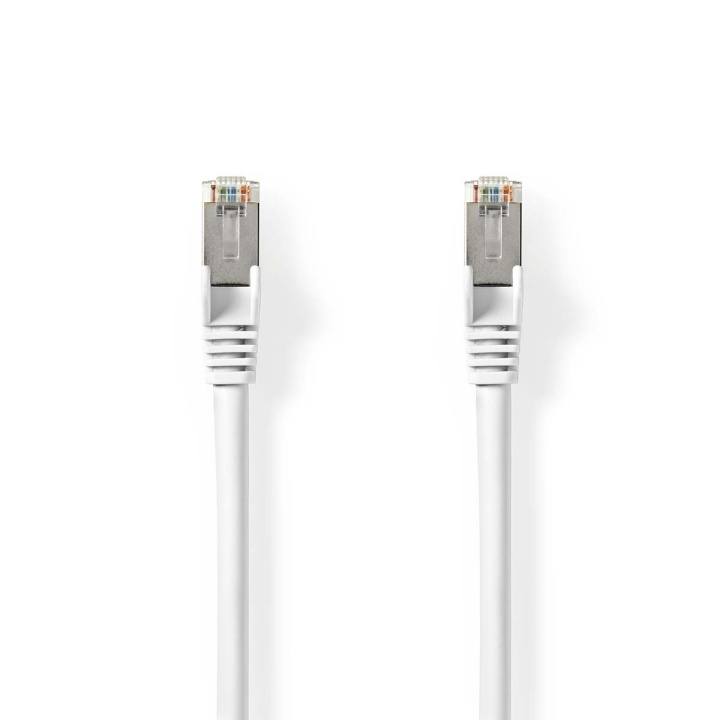 Cat 8.1 kabel | S/FTP | RJ45 Han | RJ45 Han | 3.00 m | Runde | LSZH | Hvid | Konvolut i gruppen COMPUTERTILBEHØR / Kabler og adaptere / Netværkskabler / Cat8 hos TP E-commerce Nordic AB (C07823)