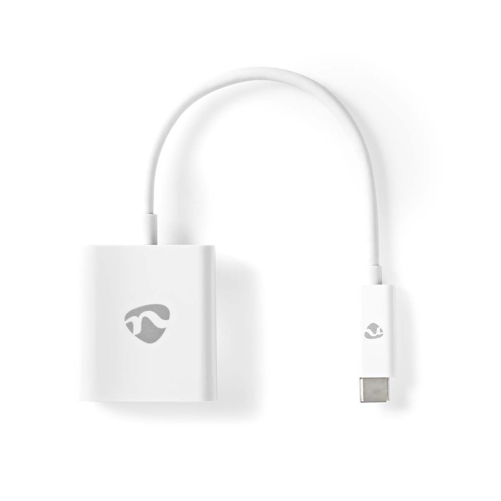 Nedis USB-C™ Adapter | USB 3.2 Gen 1 | USB-C™ Han | HDMI™ Hun | 4K@30Hz | 0.20 m | Runde | Nikkelplateret | PVC | Hvid | Plastikpose i gruppen HJEMMEELEKTRONIK / Kabler og adaptere / HDMI / Adaptere hos TP E-commerce Nordic AB (C07828)