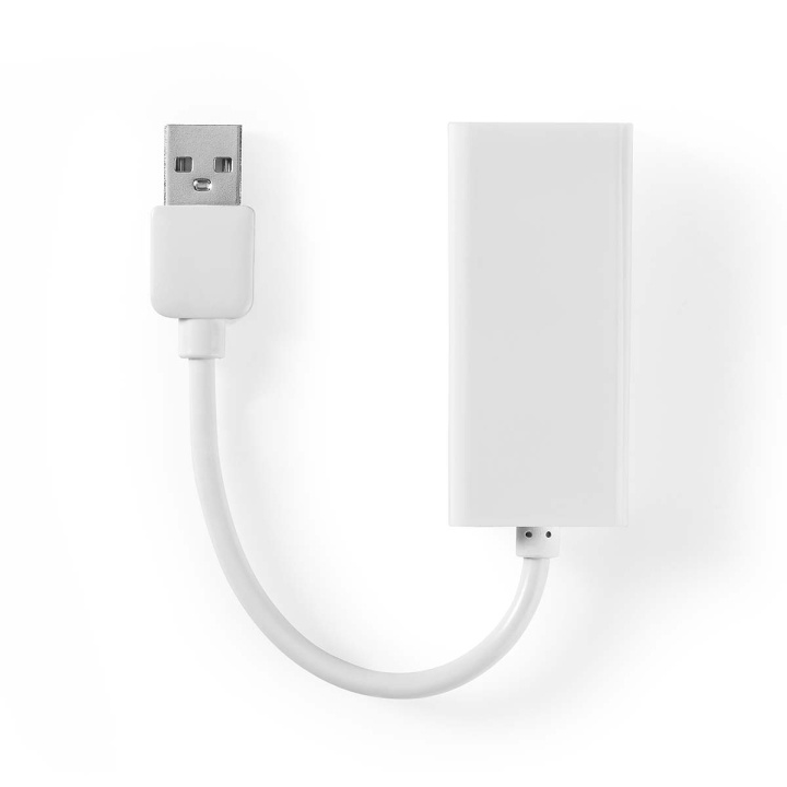 Nedis USB-netværksadapter | USB 2.0 | 100 Mbps | USB-A Han | RJ45 Hun | 0.20 m | Runde | Guldplateret / Nikkelplateret | Kobber | Hvid | Box i gruppen COMPUTERTILBEHØR / Netværk / Netværkskort / USB hos TP E-commerce Nordic AB (C07943)