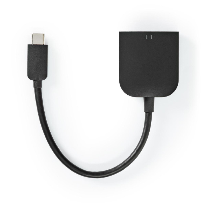 Nedis USB-C™ Adapter | USB 3.2 Gen 1 | USB-C™ Han | VGA Hun | 1920x1200 | 5 Gbps | 0.20 m | Runde | Nikkelplateret | PVC | Sort | Plastikpose i gruppen COMPUTERTILBEHØR / Kabler og adaptere / VGA / Adaptere hos TP E-commerce Nordic AB (C07954)
