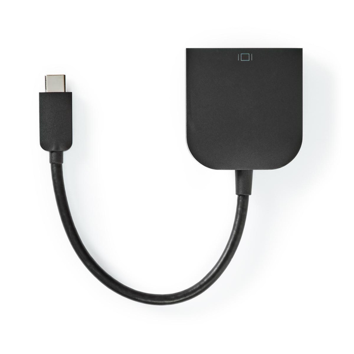 Nedis USB-C™ Adapter | USB 3.2 Gen 1 | USB-C™ Han | DVI-D 24+1-Pins Hun | 1080p | 0.20 m | Runde | Nikkelplateret | PVC | Sort | Konvolut i gruppen COMPUTERTILBEHØR / Kabler og adaptere / DVI / Adaptere hos TP E-commerce Nordic AB (C07955)