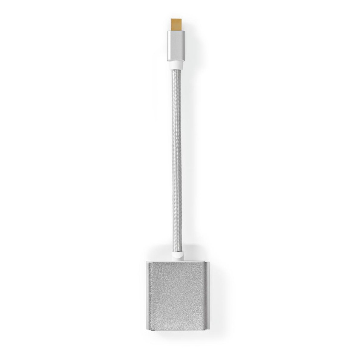 Nedis Mini DisplayPort kabel | DisplayPort 1.2 | Mini DisplayPort han | DVI-D 24+1-Pins Hun | 21.6 Gbps | Guldplateret | 0.20 m | Runde | Flettet | Sølv | Cover Window Box i gruppen COMPUTERTILBEHØR / Kabler og adaptere / DisplayPort / Kabler hos TP E-commerce Nordic AB (C07967)