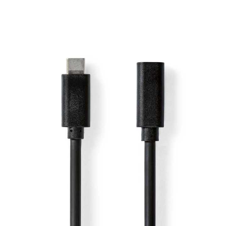 Nedis USB-kabel | USB 3.2 Gen 1 | USB-C™ Han | USB-C™ Hun | 5 W | 5 Gbps | Nikkelplateret | 1.00 m | Runde | PVC | Sort | Konvolut i gruppen COMPUTERTILBEHØR / Kabler og adaptere / USB / USB-C hos TP E-commerce Nordic AB (C07995)