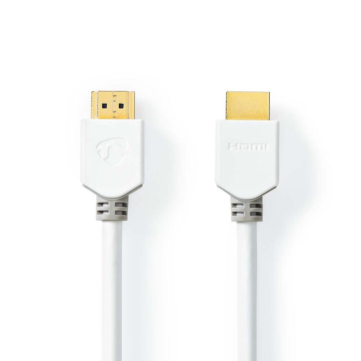 Nedis High Speed ​​HDMI ™ kabel med Ethernet | HDMI™ Stik | HDMI™ Stik | 4K@60Hz | ARC | 18 Gbps | 1.50 m | Runde | PVC | Hvid | Box i gruppen HJEMMEELEKTRONIK / Kabler og adaptere / HDMI / Kabler hos TP E-commerce Nordic AB (C08034)