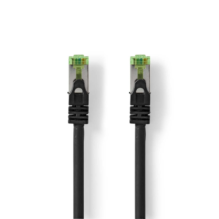 CAT7 netværkskabel | S/FTP | RJ45 Han | RJ45 Han | 0.50 m | Snagless | Runde | LSZH | Sort | Konvolut i gruppen COMPUTERTILBEHØR / Kabler og adaptere / Netværkskabler / Cat7 hos TP E-commerce Nordic AB (C08050)