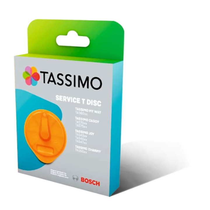 bosch T-Disc Tassimo Maskine Orange i gruppen HJEM, HUS & HAVE / Husholdningsapparater / Kaffe og espresso / Filtre og tilbehør hos TP E-commerce Nordic AB (C08117)