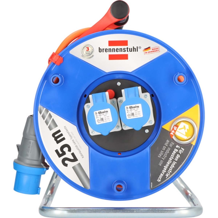 Garant CEE 2 IP44 Camping / Maritim kabeltromle 25m H07RN-F 3G2,5 i gruppen HJEM, HUS & HAVE / Elektricitet & Belysning / Forlængerledninger hos TP E-commerce Nordic AB (C08303)