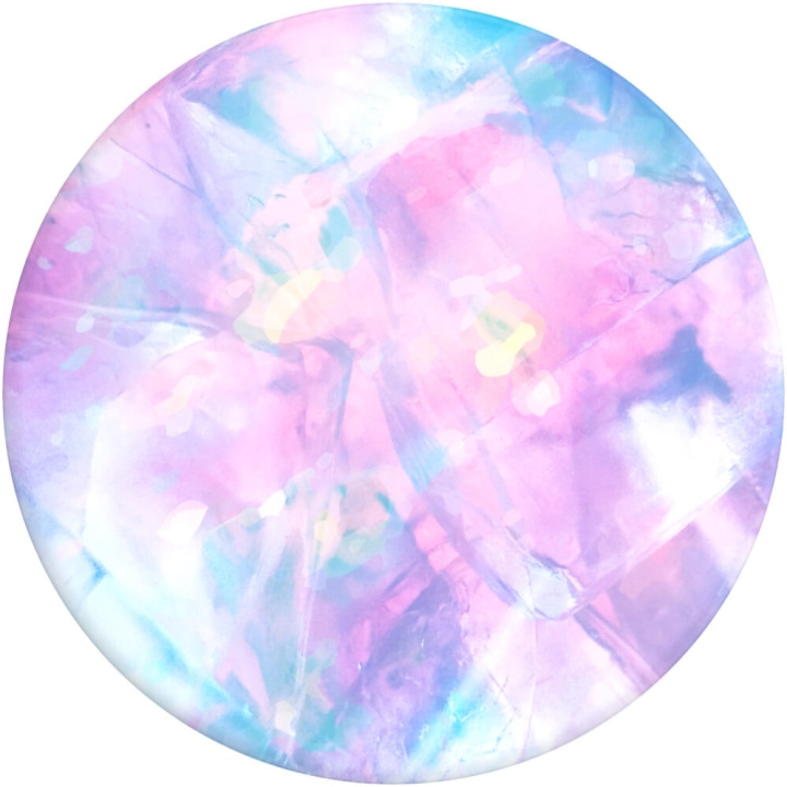 PopSockets Basic Grip Crystal Opal i gruppen SMARTPHONES & TABLETS / Øvrigt tilbehør / Popsockets hos TP E-commerce Nordic AB (C08438)
