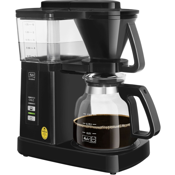 Melitta Kaffebryggare Excellent 5.0 Svart i gruppen HJEM, HUS & HAVE / Husholdningsapparater / Kaffe og espresso / Kaffemaskiner hos TP E-commerce Nordic AB (C08543)