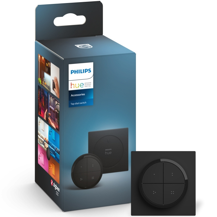 Philips Hue Tap Dial Switch Svart i gruppen HJEM, HUS & HAVE / Smart hjem / Smart belysning hos TP E-commerce Nordic AB (C08604)