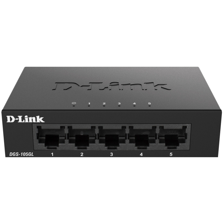 D-Link DGS-105GL 5-Port Gigabit Switc i gruppen COMPUTERTILBEHØR / Netværk / Switches / 10/100/1000Mbps hos TP E-commerce Nordic AB (C08622)
