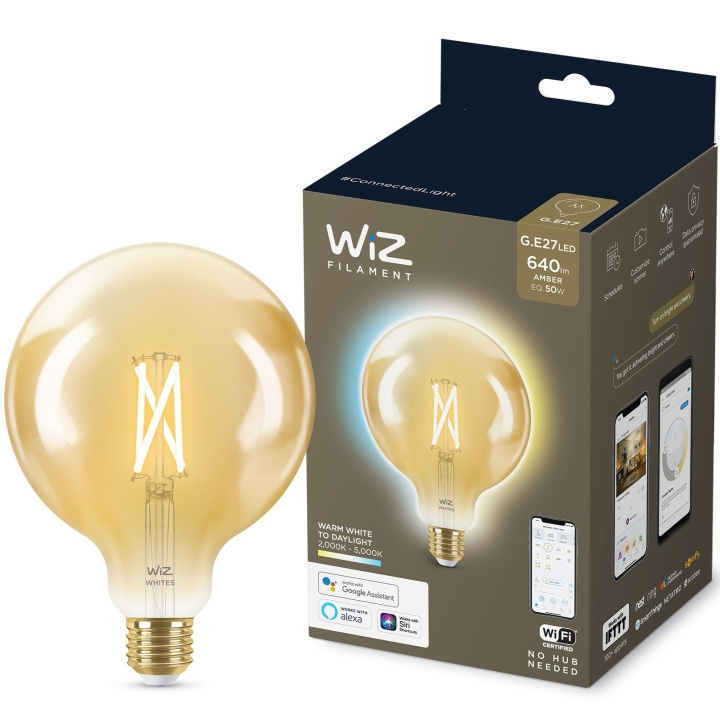 WiZ WiFi Smart LED E27 Glob 120 50 i gruppen HJEM, HUS & HAVE / Smart hjem / Smart belysning hos TP E-commerce Nordic AB (C08730)