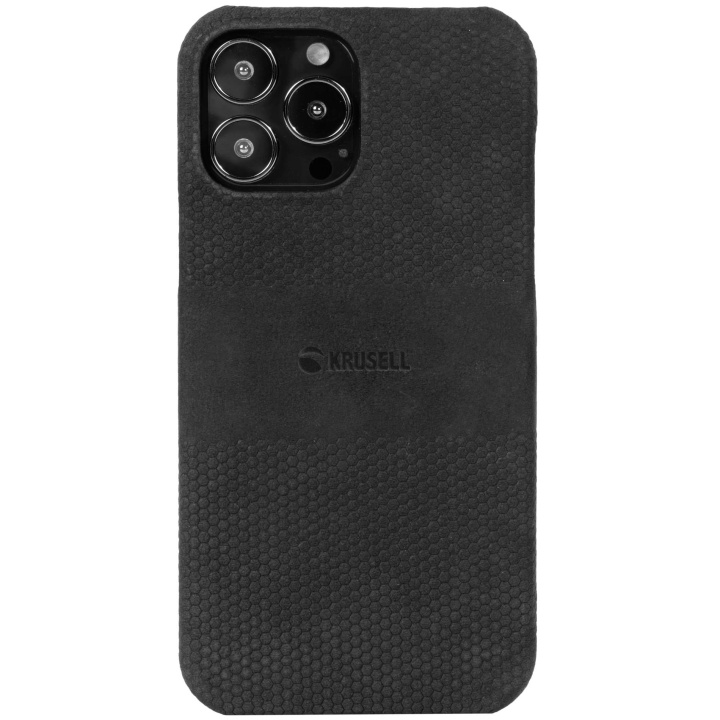 Krusell Leather Cover iPhone 13 Pro Svart i gruppen SMARTPHONES & TABLETS / Mobil Beskyttelse / Apple / iPhone 13 Pro / Cover hos TP E-commerce Nordic AB (C08756)