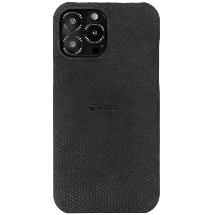 Krusell Leather Cover iPhone 13 Pro Max Svart i gruppen SMARTPHONES & TABLETS / Mobil Beskyttelse / Apple / iPhone 13 Pro Max / Cover hos TP E-commerce Nordic AB (C08757)
