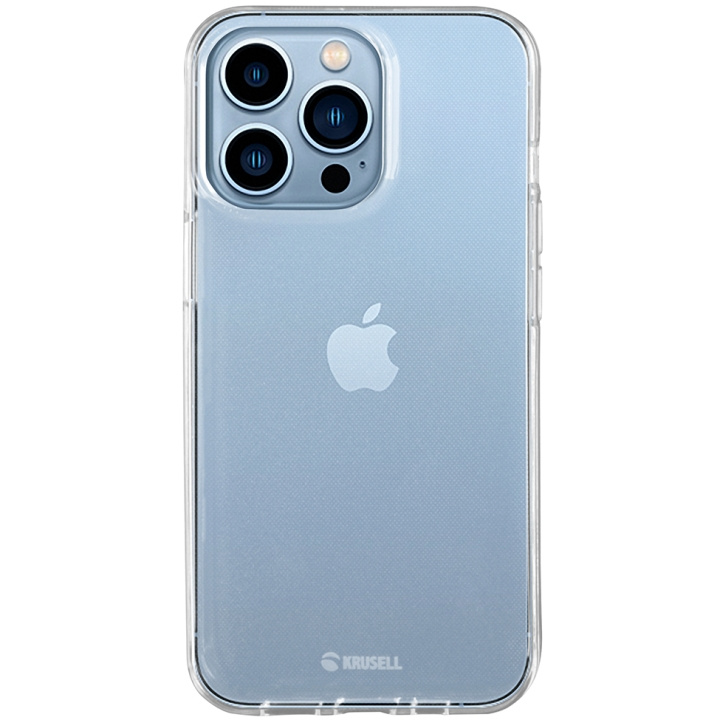 Krusell SoftCover iPhone 13 Pro Max Transparent i gruppen SMARTPHONES & TABLETS / Mobil Beskyttelse / Apple / iPhone 13 Pro Max / Cover hos TP E-commerce Nordic AB (C08772)