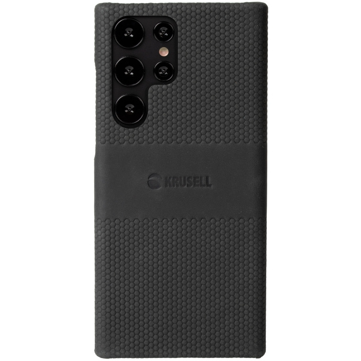 Krusell Leather Cover Galaxy S22 Ultra Svart i gruppen SMARTPHONES & TABLETS / Mobil Beskyttelse / Samsung hos TP E-commerce Nordic AB (C08787)