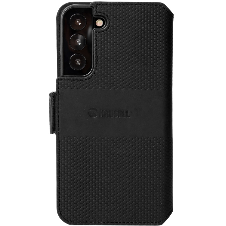 krusell Telefonpung i læder Galaxy S22+ Sort i gruppen SMARTPHONES & TABLETS / Mobil Beskyttelse / Samsung hos TP E-commerce Nordic AB (C08791)