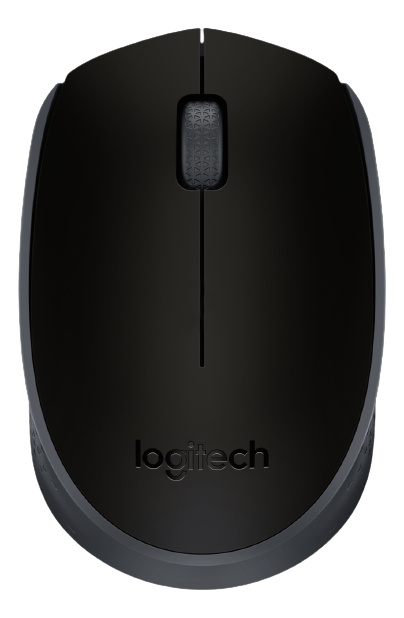 Logitech B170 Wireless Mouse - BLACK i gruppen COMPUTERTILBEHØR / Mus og tastatur / Mus / Ledningsfri hos TP E-commerce Nordic AB (C09060)