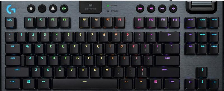 Logitech G915 TKL LIGHTSPEED Wireless GL Clicky - Gaming Tastatur i gruppen COMPUTERTILBEHØR / GAMING / Tastatur hos TP E-commerce Nordic AB (C09080)