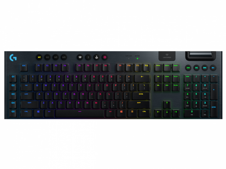 Logitech G915 LIGHTSPEED Wireless GL Clicky - ND - Gaming Tastatur - N i gruppen COMPUTERTILBEHØR / GAMING / Tastatur hos TP E-commerce Nordic AB (C09082)