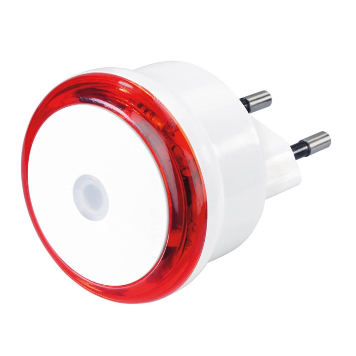 Hama Nightlight Basic Red i gruppen HJEMMEELEKTRONIK / Lys / Natlamper hos TP E-commerce Nordic AB (C09220)