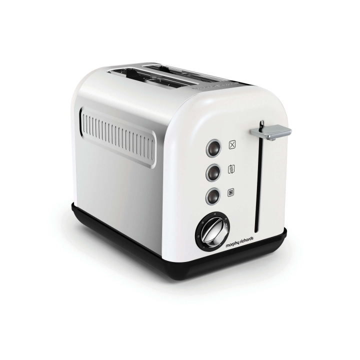 MORPHY RICHARDS Brødrister Accent 2-Skiver Hvid i gruppen HJEM, HUS & HAVE / Husholdningsapparater / Brødristere & Sandwich Makers / Brødristere hos TP E-commerce Nordic AB (C09240)