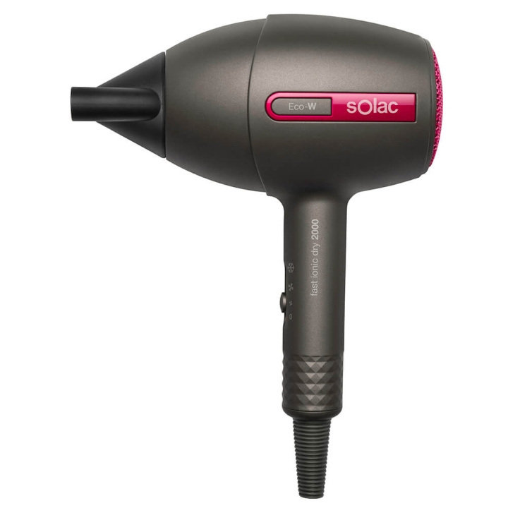 SOLAC Hårtørrer Fast Ionic Dry 2000 i gruppen SKØNHED & HELSE / Hår og styling / Styling værktøjer / Hårtørrere hos TP E-commerce Nordic AB (C09251)