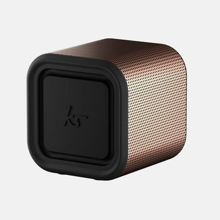 KitSound Højttaler BOOMCUBE 15 Bluetooth Rosegold i gruppen HJEMMEELEKTRONIK / Lyd & billede / Højttalere & tilbehør / Bluetooth-højttalere / Bærbare højttalere hos TP E-commerce Nordic AB (C09259)