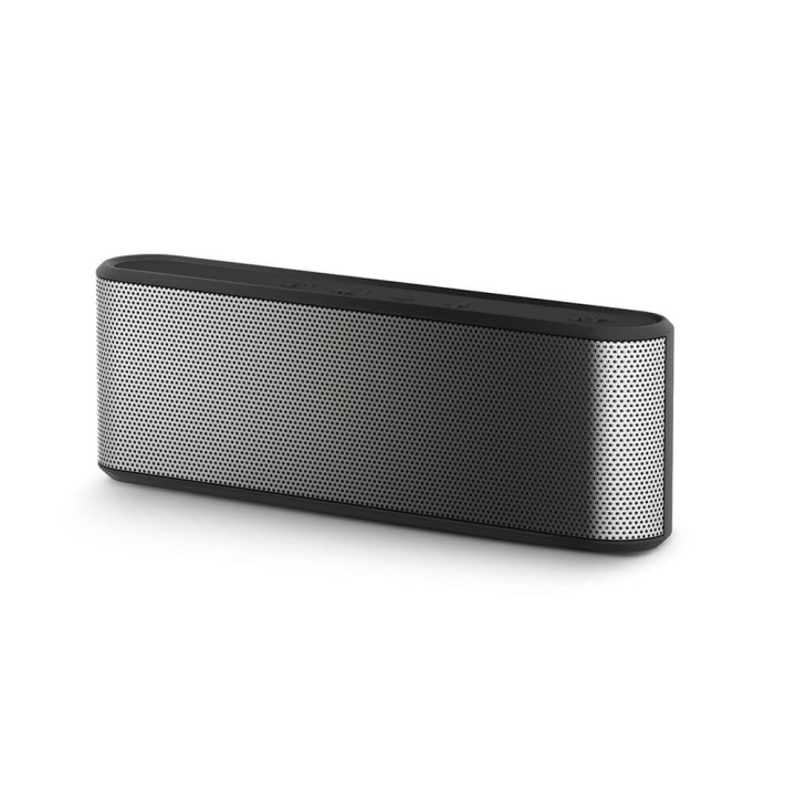 KitSound Højttaler BOOMBAR 30 Bluetooth Sort/Gunmetal i gruppen HJEMMEELEKTRONIK / Lyd & billede / Højttalere & tilbehør / Bluetooth-højttalere / Bærbare højttalere hos TP E-commerce Nordic AB (C09260)