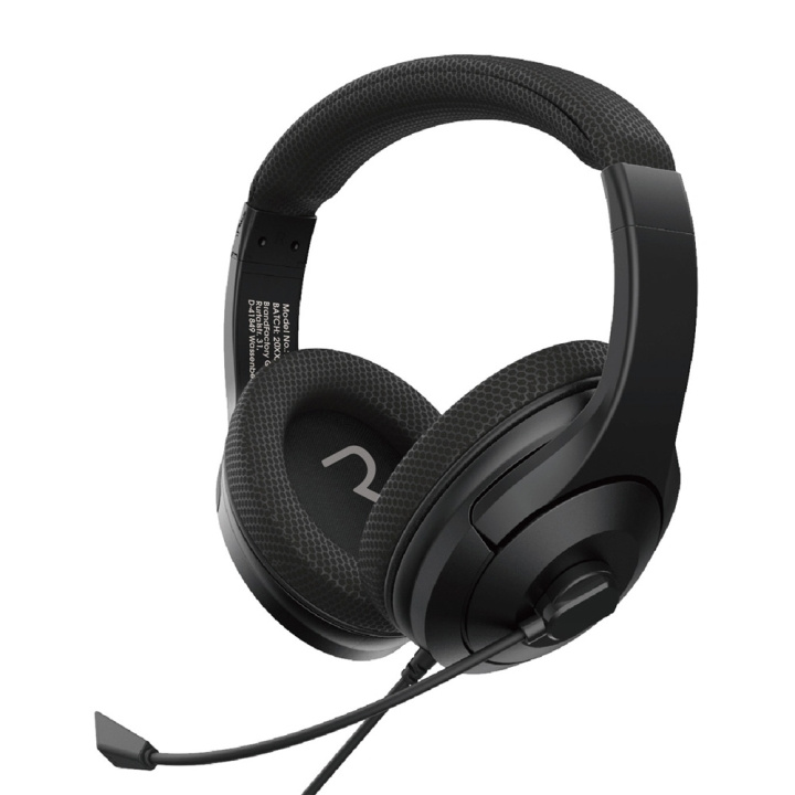 RAPTOR Headset PS4/PS5 Sort i gruppen HJEMMEELEKTRONIK / Spilkonsoller og tilbehør / Sony PlayStation 5 / Tilbehør hos TP E-commerce Nordic AB (C09322)