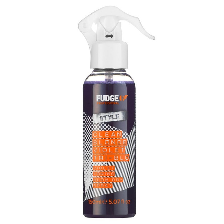 Fudge Clean Blonde Violet Tri-Blo Violet Toning Blow Dry Spray 150ml i gruppen SKØNHED & HELSE / Hår og styling / Hår styling / Styling creme hos TP E-commerce Nordic AB (C09329)