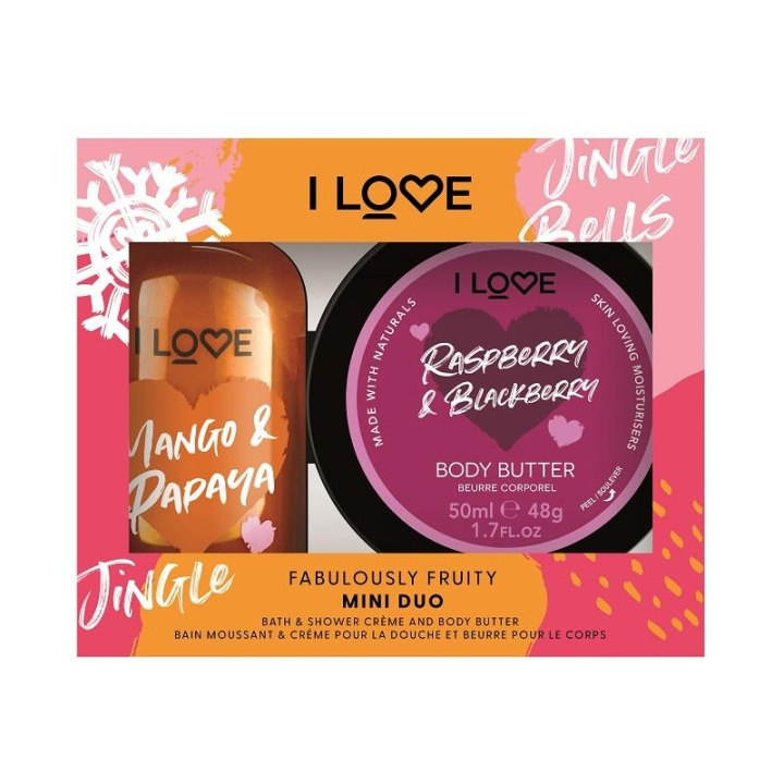 Giftset I Love Mini Duo Fabulously Fruity i gruppen SKØNHED & HELSE / Gaveæske / Gaveæske til hende hos TP E-commerce Nordic AB (C09473)