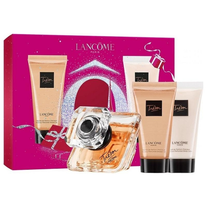 Giftset Lancome Tresor Edp 30ml + Shower Gel 50ml + Body Lotion 50ml i gruppen SKØNHED & HELSE / Gaveæske / Gaveæske til hende hos TP E-commerce Nordic AB (C09484)