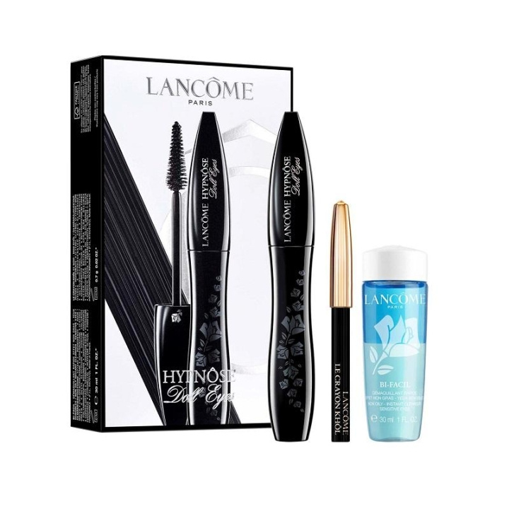 Giftset Lancome Hypnose Doll Eyes Mascara 6,5ml + Mini Kohl Pencil 0,7g + Bi Facil 30ml i gruppen SKØNHED & HELSE / Gaveæske / Gaveæske til hende hos TP E-commerce Nordic AB (C09502)