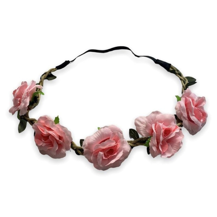 Hairband Blossom - Pink i gruppen SKØNHED & HELSE / Hår og styling / Hårtilbehør hos TP E-commerce Nordic AB (C09885)
