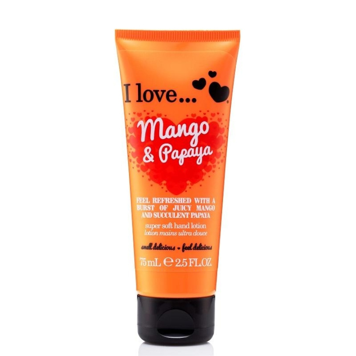 I Love… Mango & Papaya Hand Lotion 75ml i gruppen SKØNHED & HELSE / Manicure / pedicure / Håndcreme hos TP E-commerce Nordic AB (C09891)