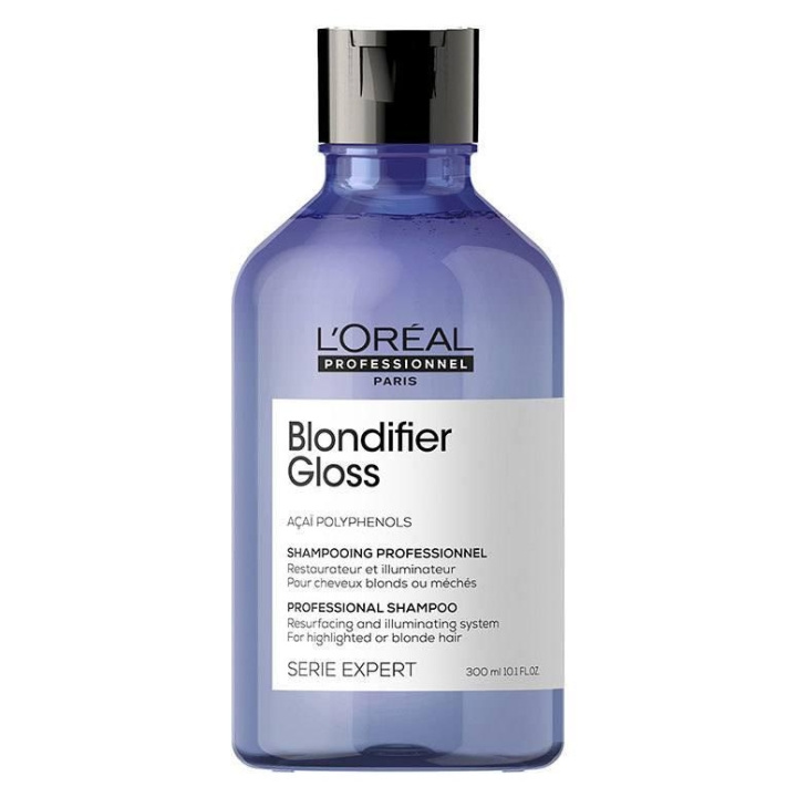 LOreal Professionnel Blondifier Gloss Shampoo 300ml i gruppen SKØNHED & HELSE / Hår og styling / Hårpleje / Shampoo hos TP E-commerce Nordic AB (C09922)