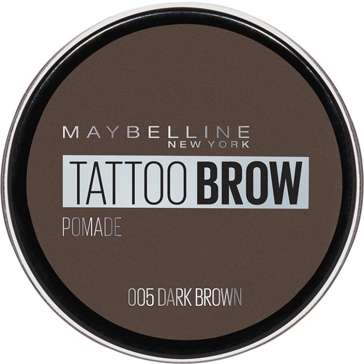 Maybelline Tattoo Brow Pomade 05 Dark Brown i gruppen SKØNHED & HELSE / Makeup / Øjne og øjenbryn / Øjenbryn kit hos TP E-commerce Nordic AB (C10134)