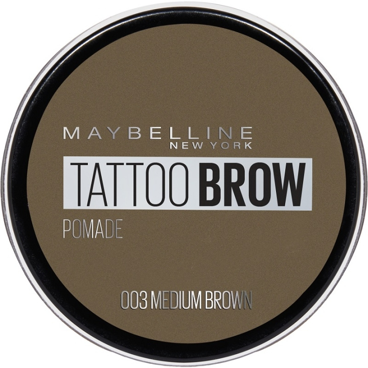 Maybelline Tattoo Brow Pomade 03 Medium Brown i gruppen SKØNHED & HELSE / Makeup / Øjne og øjenbryn / Øjenbryn kit hos TP E-commerce Nordic AB (C10136)