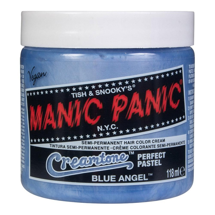 Manic Panic Classic Cream Pastel Blue Angel i gruppen SKØNHED & HELSE / Hår og styling / Hårpleje / Hårfarve / Hårfarve & Farve bombe hos TP E-commerce Nordic AB (C10225)