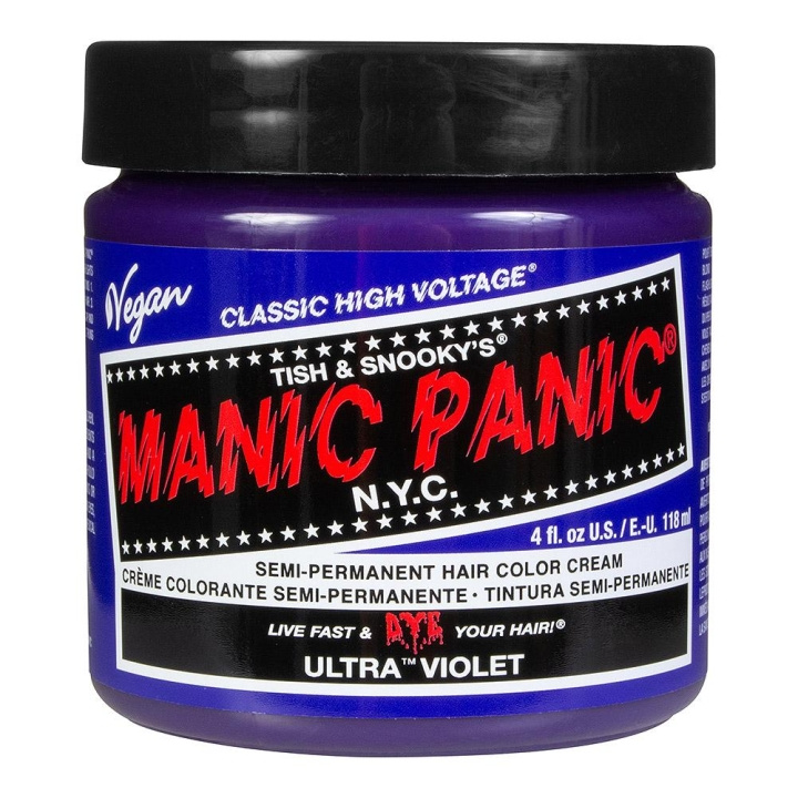 Manic Panic Classic Cream Ultra Violet i gruppen SKØNHED & HELSE / Hår og styling / Hårpleje / Hårfarve / Hårfarve & Farve bombe hos TP E-commerce Nordic AB (C10226)