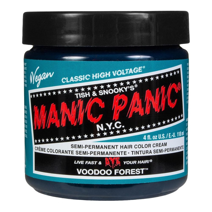 Manic Panic Classic Cream Voodoo Forest i gruppen SKØNHED & HELSE / Hår og styling / Hårpleje / Hårfarve / Hårfarve & Farve bombe hos TP E-commerce Nordic AB (C10229)